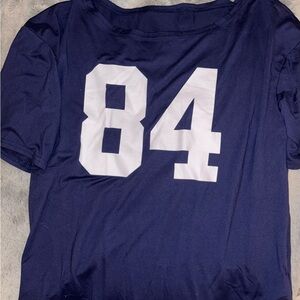 Off The Shoulder Jersey Shirt!